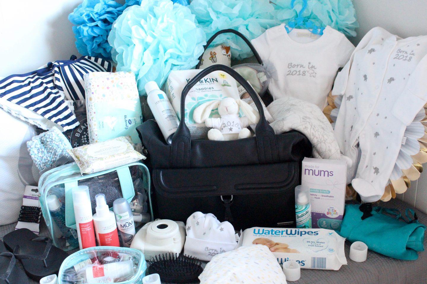 Baby Shower Gift: Hospital Essentials Bag - Peanut Butter Fingers