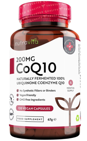 200mg CoQ10 – 4 month supply